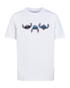 Рубашка Lilo And Stitch - Faces, белый Absolute cult