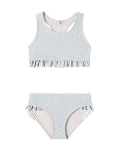 Бикини с рюшами и принтом Bellamy, Cherry Blossom / Ice Blue Liewood