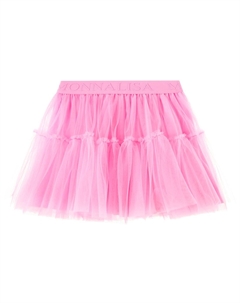 Многослойная юбка из тюля, Rosa Peach Monnalisa