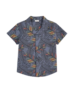 Рубашка на пуговицах классического кроя, темно-синий S.oliver