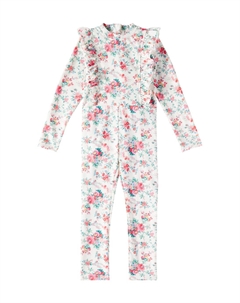 Лине цветочный рашгард для плавания, Cream Rosa Festa Louise misha