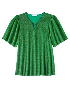 Пляжное платье Lumière с пайетками Oséree Kids, Emerald Green Oseree kids