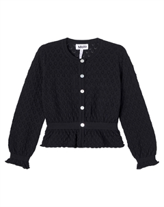 Жилета хлопковый кардиган, черный Molo
