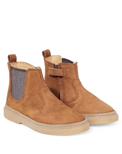 Кожаные челси, Nubuck Cognac Pom d'api