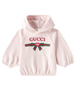 Детский джемпер из хлопкового джерси с принтом, B L/S Sweatshirt Felted Cotton Gucci kids