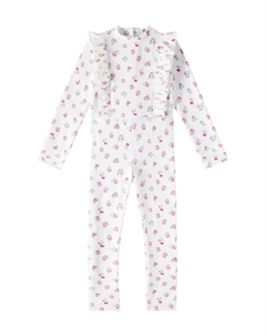 Лине цветочный рашгард для плавания, White Felicita Flowers Louise misha