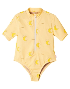 Купальник с принтом "Полуночное солнце", Mellow Yellow Tinycottons