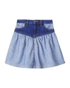 Юбка джинсовая Becca с панелями, Two Side Denim Molo