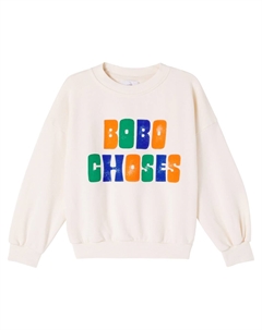 Хлопковый джерси свитшот, Offwhite Bobo choses