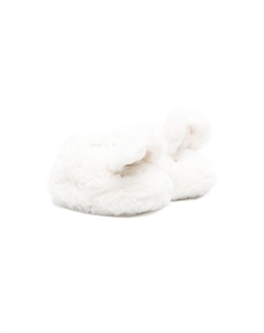 Слиперы с ушками, белый Bonpoint