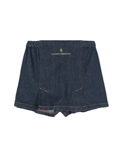 Юбка-шорты Shrimp с вышитым логотипом, синий The animals observatory