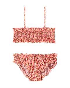 Финлей бикини с цветочным принтом и сборкой, Coqueliot Bonpoint