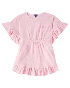 Платье из хлопкового велюра Granita, Pivoine Vilebrequin kids