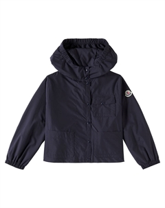 Пулане худи с капюшоном, темно-синий Moncler enfant