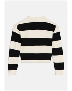 Свитер KOGFRANCA SHORT STRIPE, слоновая кость Only girls