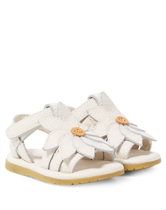 Детские кожаные сандалии Baby Iles Fields Daisy, Off White Leather Donsje