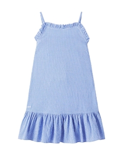 Платье из хлопкового пике в клетку Sophia, Check Riverside / Crisp Liewood