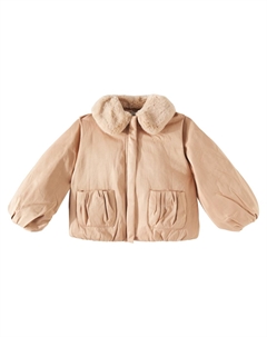 Пуховик Bloci из хлопковой смеси, Apricot Donsje