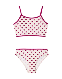 Бикини с принтом и бантом в стиле боуи, Coeur Sangria Konges slojd