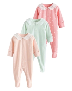 Пижама, цвет Light green/Rose/Pitaya Next