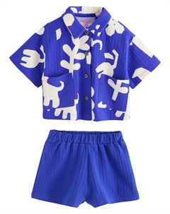 Рубашка, синий Next