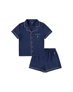 Пижамы из хлопка для детей, темно-синий Polo ralph lauren