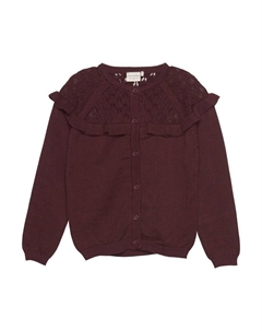 Вязаный кардиган, розовый Minymo®