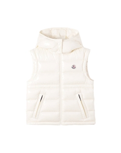 Пуховая жилетка Ania, белый Moncler enfant