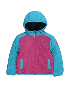 Зимняя куртка Sandvika, цвет Sky blue/Berry Trollkids