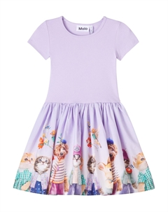Платье из смесового хлопка с принтом Cissa, Cuties Molo