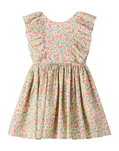 Платье Cianna из хлопка с цветочным принтом и рюшами, Fandango Fleur Konges slojd