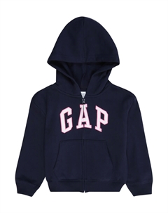 Толстовка с капюшоном на молнии HERITAGE, темно-синий Gap