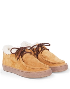 Замшевые ботинки с подкладкой из овчины, Terra/Burro Pèpè