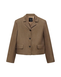 Блейзер Puglia, коричневый Mango