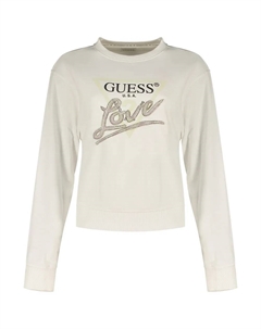 Толстовка Cn Love Triangle, белый Guess