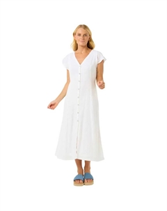 Платье Premium Surf short sleeve midi, белый Rip curl