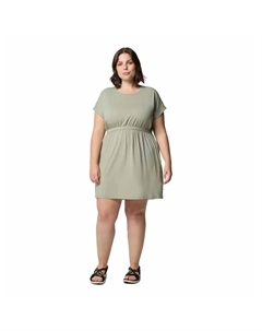 Платье с коротким рукавом Chill River, зеленый Columbia