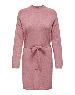 Вязаное платье ONLLeva, темно-розовый Only