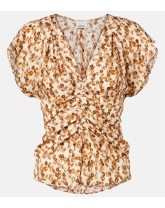 Lonea топ с принтом, Ochre Isabel marant