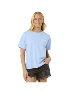 Футболка с коротким рукавом Ocean Tech Relaxed, синий Rip curl