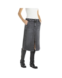 Юбка W9927.000.613995 short skirt, серый Replay