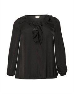 Блуза KC Cassa, черный Kaffe curve