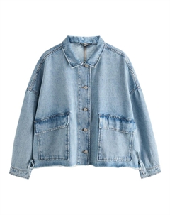 Куртка межсезонная, синий деним Next