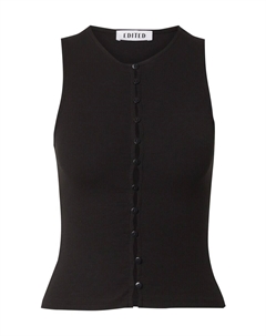 Топ Everly, черный Edited