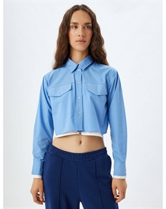 Рубашка, синий Koton