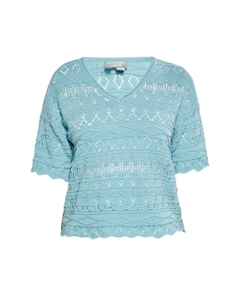 Свитер, аква Usha