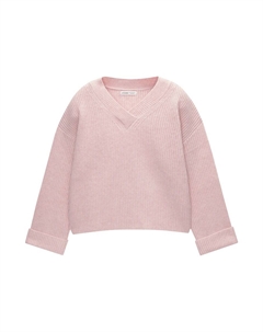Свитер, розовый Pull & bear