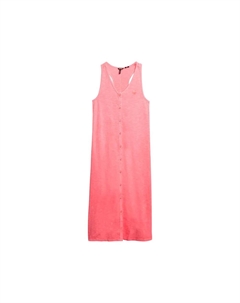 Платье Beach Jersey sleeveless midi, розовый Superdry