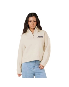 Толстовка Surf Puff half zip, бежевый Rip curl