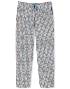 Пижамные штаны Mix & Relax, синий Schiesser